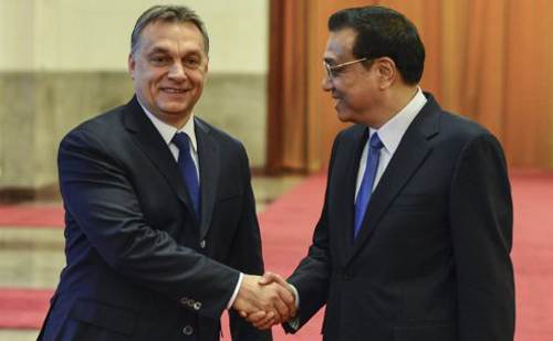 Li Ko-csiang kínai miniszterelnök távirata Orbán Viktornak